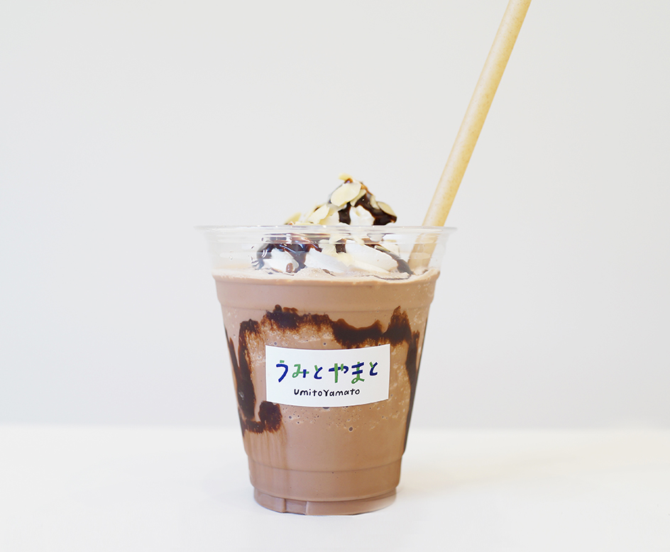 うみとやまと ジェラートでつくるフラッペ
