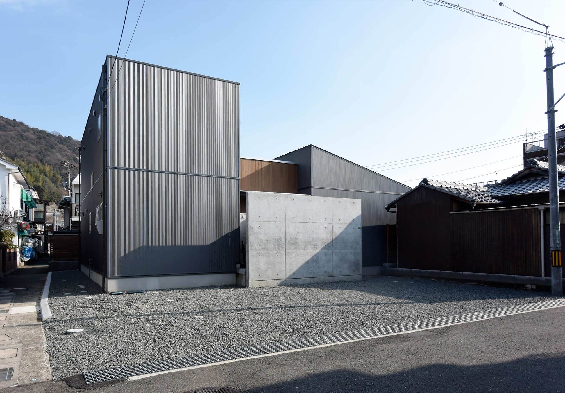 中庭を楽しむ家　住宅新築工事