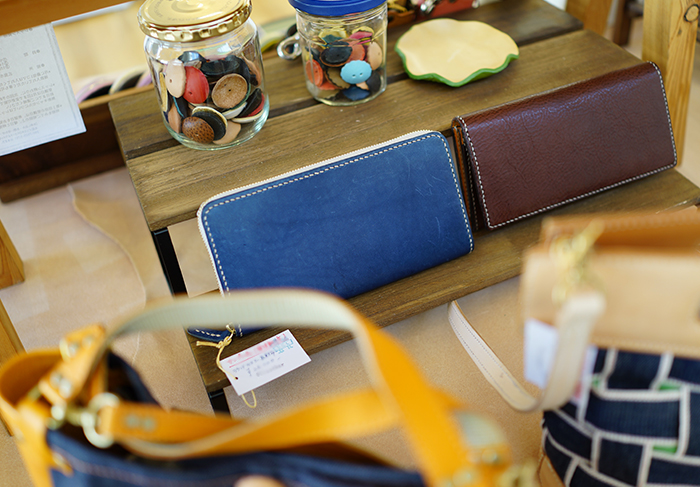 うみとやまと DCLeather 革のキーホルダーWorkshop